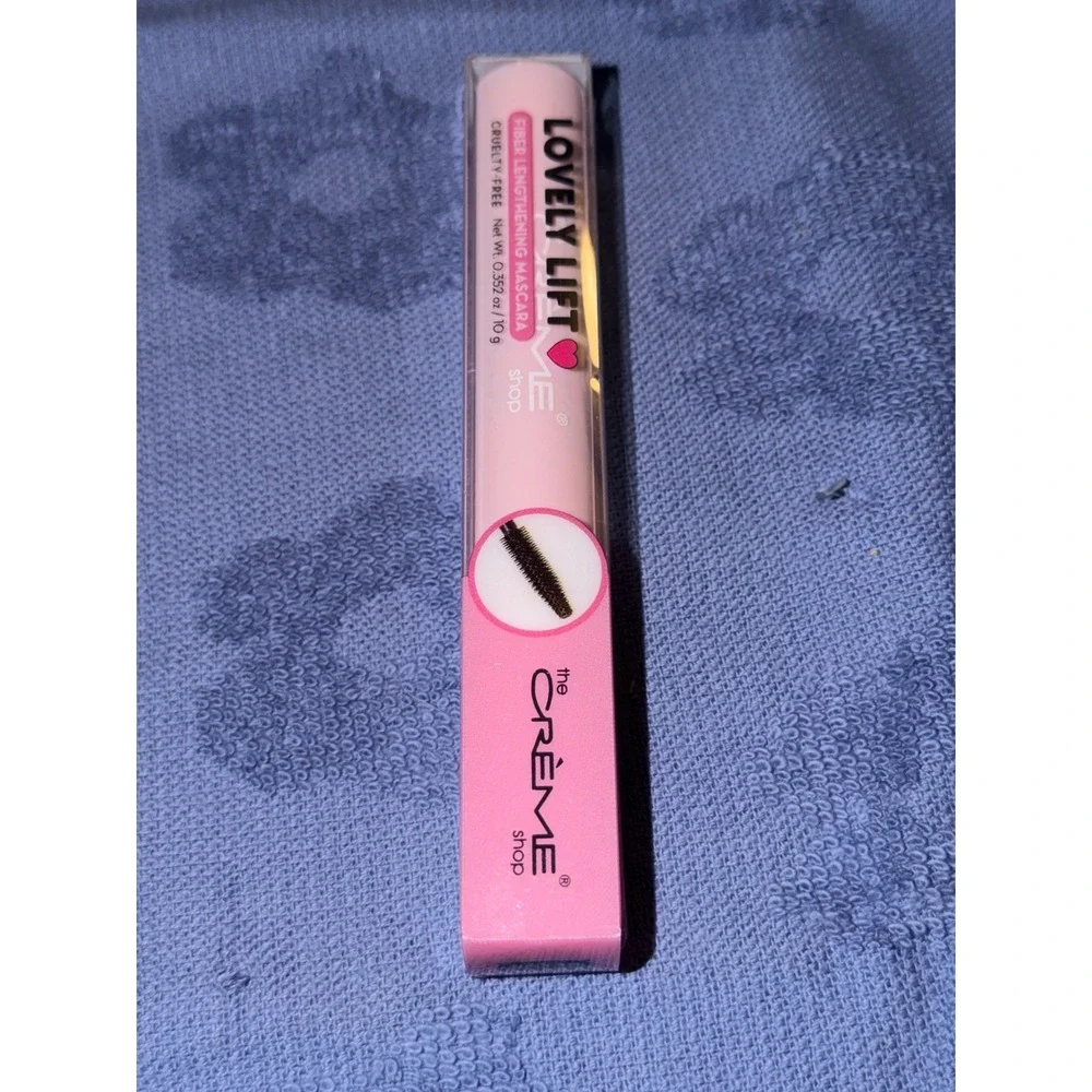 The Creme Shop Lovely Lift Mascara Cruelty Free Waterproof Volumizing Black NEW‎